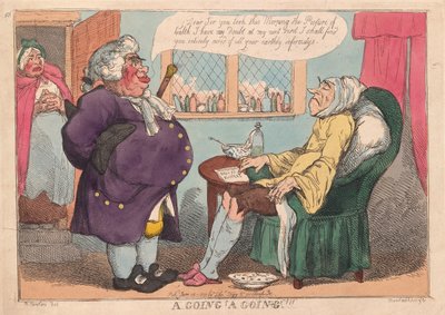 Een Gaan, Een Gaan!! door Thomas Rowlandson