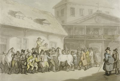 Een Paardenverkoop bij Hopkins