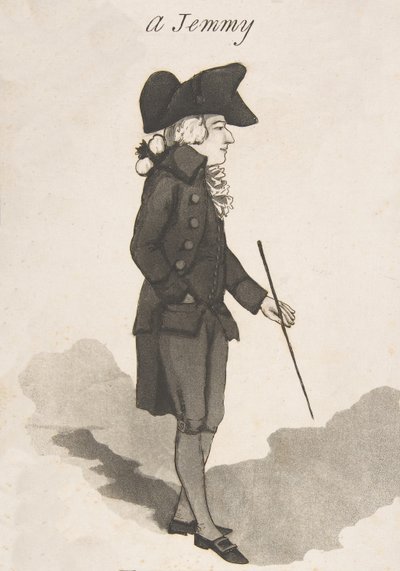 Een Jemmy, 1 december 1790 door Thomas Rowlandson