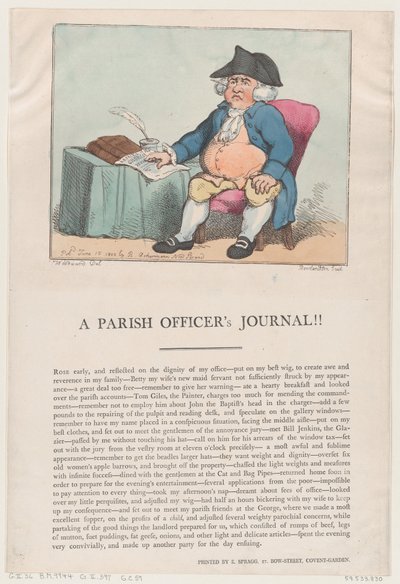Een Dagboek van een Parochieambtenaar!!, 15 juni 1802 door Thomas Rowlandson