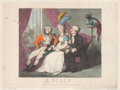 Een Dwaas door Thomas Rowlandson