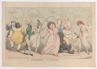Een springacademie, 20 mei 1800 door Thomas Rowlandson