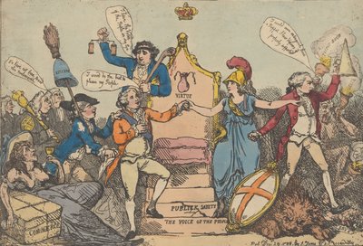 Een Blik op de Tijd, 29 december 1788 door Thomas Rowlandson