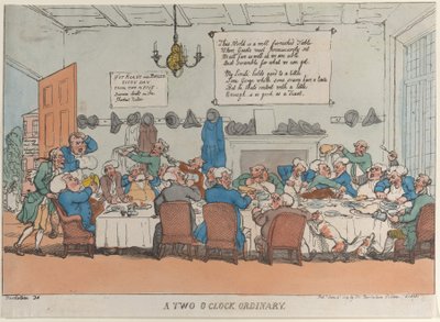 Een Twee Uur Gewoonte, 4 juni 1811 door Thomas Rowlandson