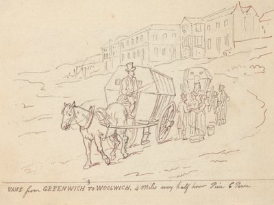 Albumtekening door Thomas Rowlandson