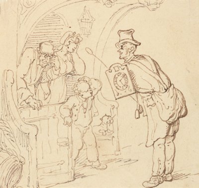 Albumtekening door Thomas Rowlandson