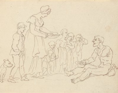 Albumtekening door Thomas Rowlandson