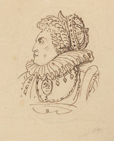 Albumtekening door Thomas Rowlandson