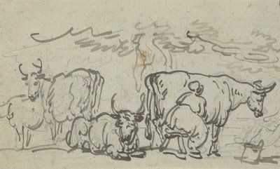 Albumtekening door Thomas Rowlandson