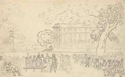 Albumtekening door Thomas Rowlandson