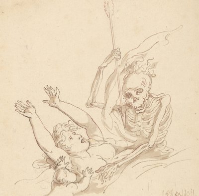 Albumtekening door Thomas Rowlandson
