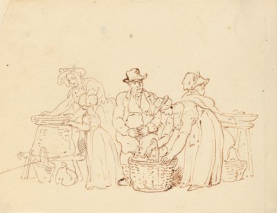 Albumtekening door Thomas Rowlandson