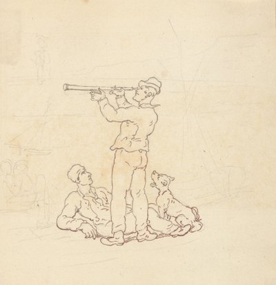 Albumtekening door Thomas Rowlandson