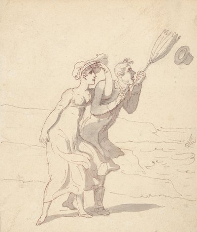 Albumtekening door Thomas Rowlandson