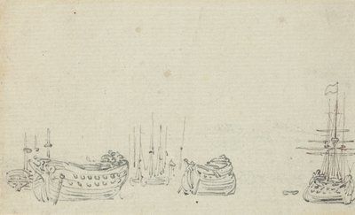Albumtekening door Thomas Rowlandson
