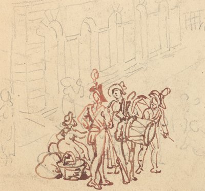 Albumtekening door Thomas Rowlandson