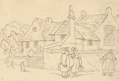 Albumtekening door Thomas Rowlandson