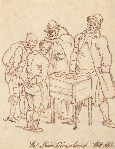 Albumtekening door Thomas Rowlandson
