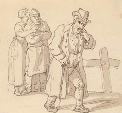 Albumtekening door Thomas Rowlandson