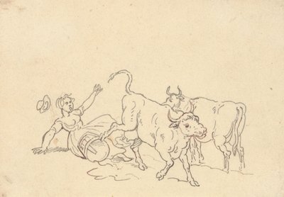 Albumtekening door Thomas Rowlandson