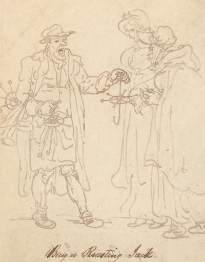 Albumtekening door Thomas Rowlandson
