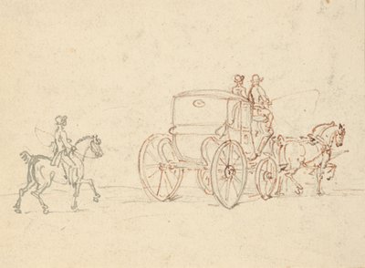 Albumtekening door Thomas Rowlandson