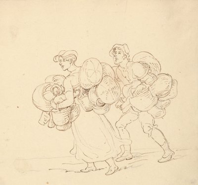 Albumtekening door Thomas Rowlandson
