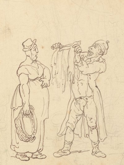 Albumtekening door Thomas Rowlandson