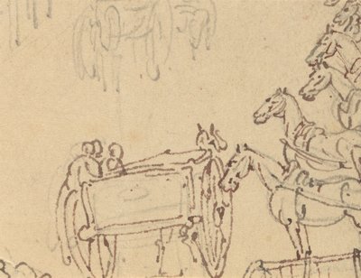 Albumtekening door Thomas Rowlandson