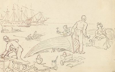 Albumtekening door Thomas Rowlandson