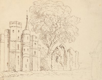 Albumtekening door Thomas Rowlandson