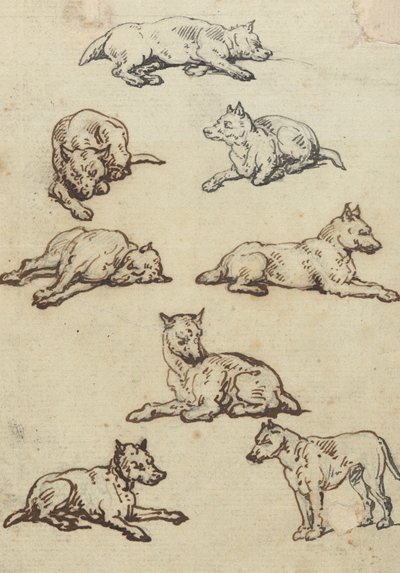 Albumtekening door Thomas Rowlandson