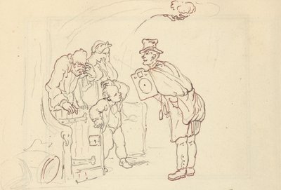 Albumtekening door Thomas Rowlandson