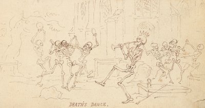 Albumtekening door Thomas Rowlandson