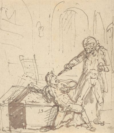 Albumtekening door Thomas Rowlandson