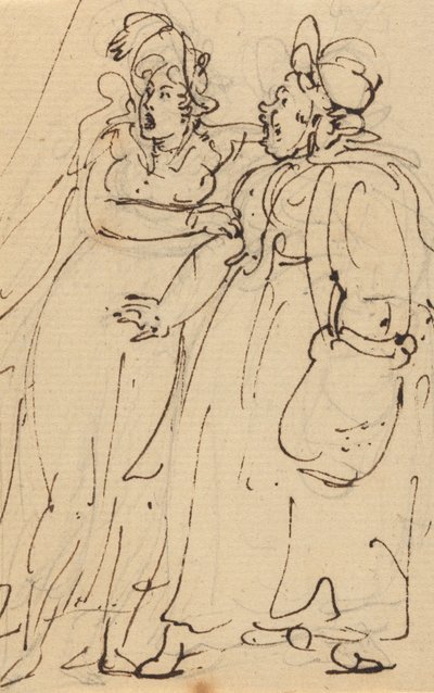 Albumtekening door Thomas Rowlandson