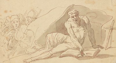 Albumtekening door Thomas Rowlandson