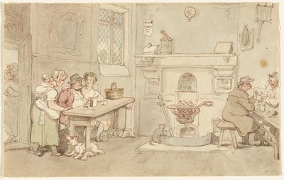 Bierhuis door Thomas Rowlandson