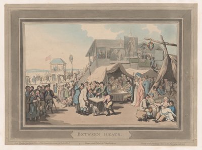 Tussen de Heats [De Baan] door Thomas Rowlandson