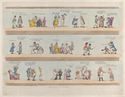 Randen voor Kamers, Plaat 3 door Thomas Rowlandson