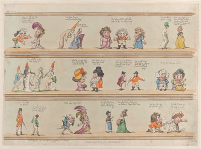 Randen voor kamers, Plaat 4 door Thomas Rowlandson
