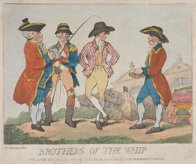 Broeders van de zweep door Thomas Rowlandson