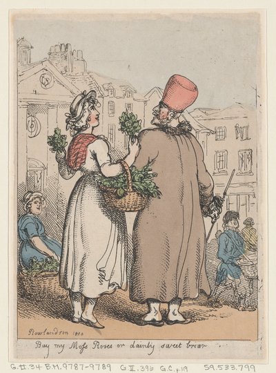 Koop mijn mosrozen, of sierlijke zoete brem door Thomas Rowlandson