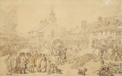Cardiff door Thomas Rowlandson