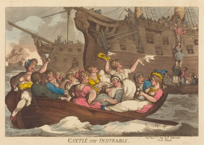 Vee Niet Verzekerbaar door Thomas Rowlandson