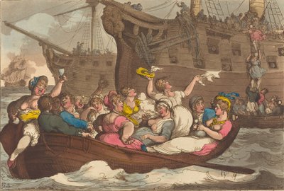 Vee Niet Verzekerbaar, gepubliceerd 1809 door Thomas Rowlandson