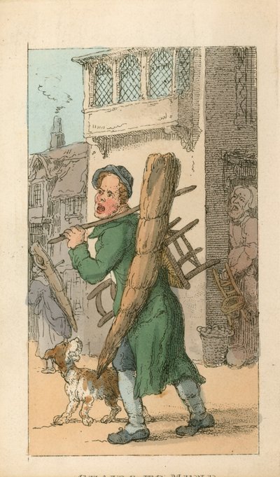 Stoelen te Repareren door Thomas Rowlandson