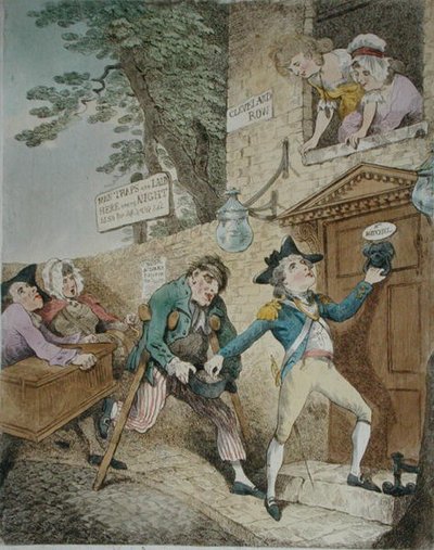 Liefdadigheid bedekt een veelheid van zonden door Thomas Rowlandson