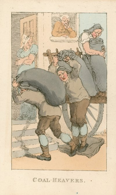 Kolenheffers door Thomas Rowlandson