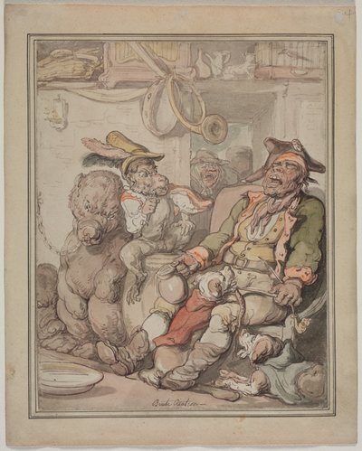 Vergelijkende Anatomie Studie door Thomas Rowlandson